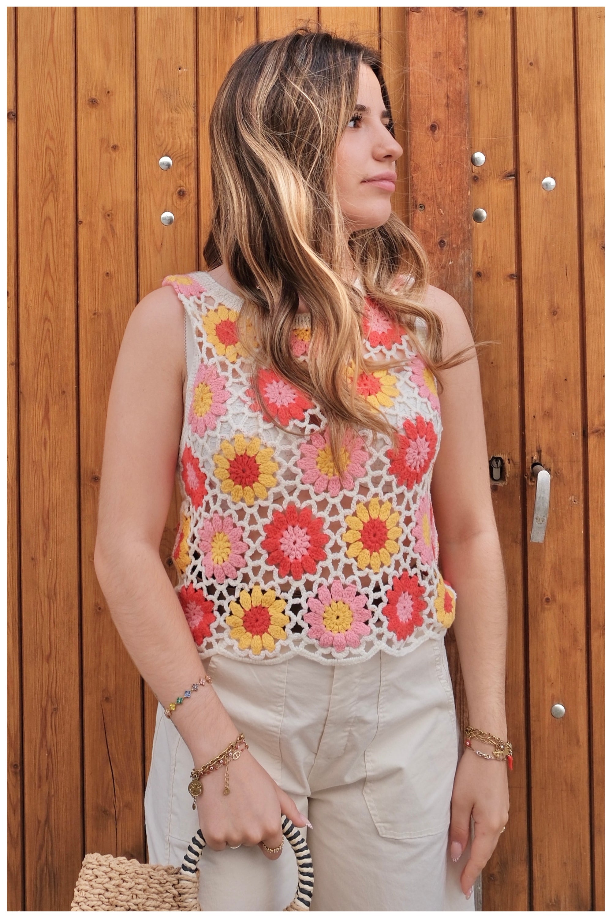 Top LIVIA - Rose