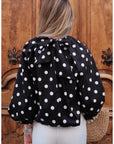 Blouse NAÏA - Noir 🇮🇹
