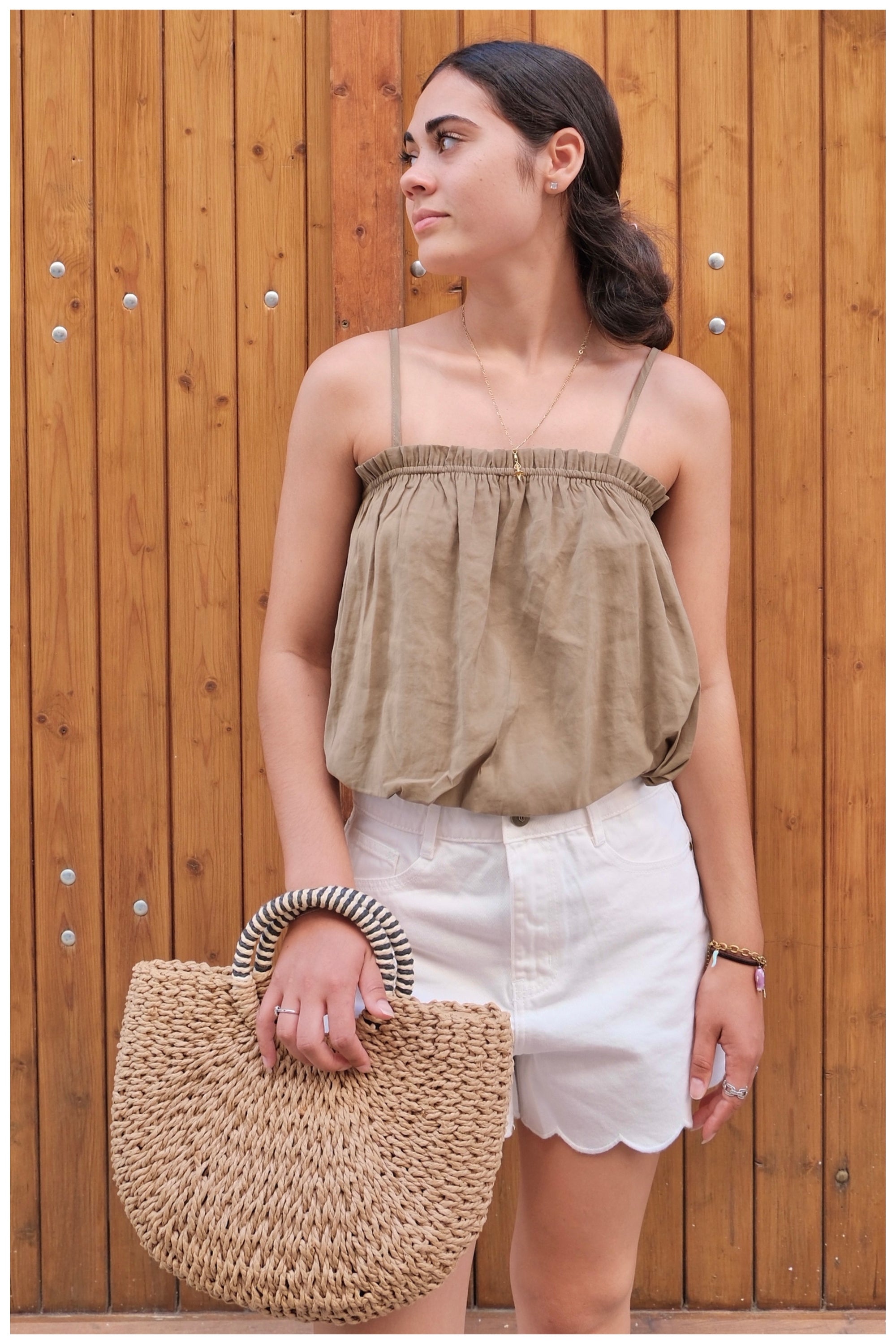 Top HÉLOÏSE - Kaki