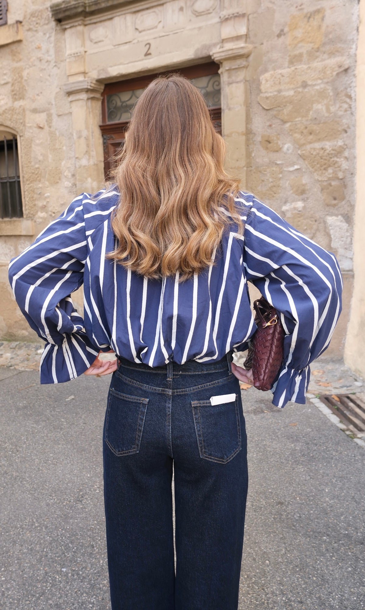 Blouse SELMA - Bleu