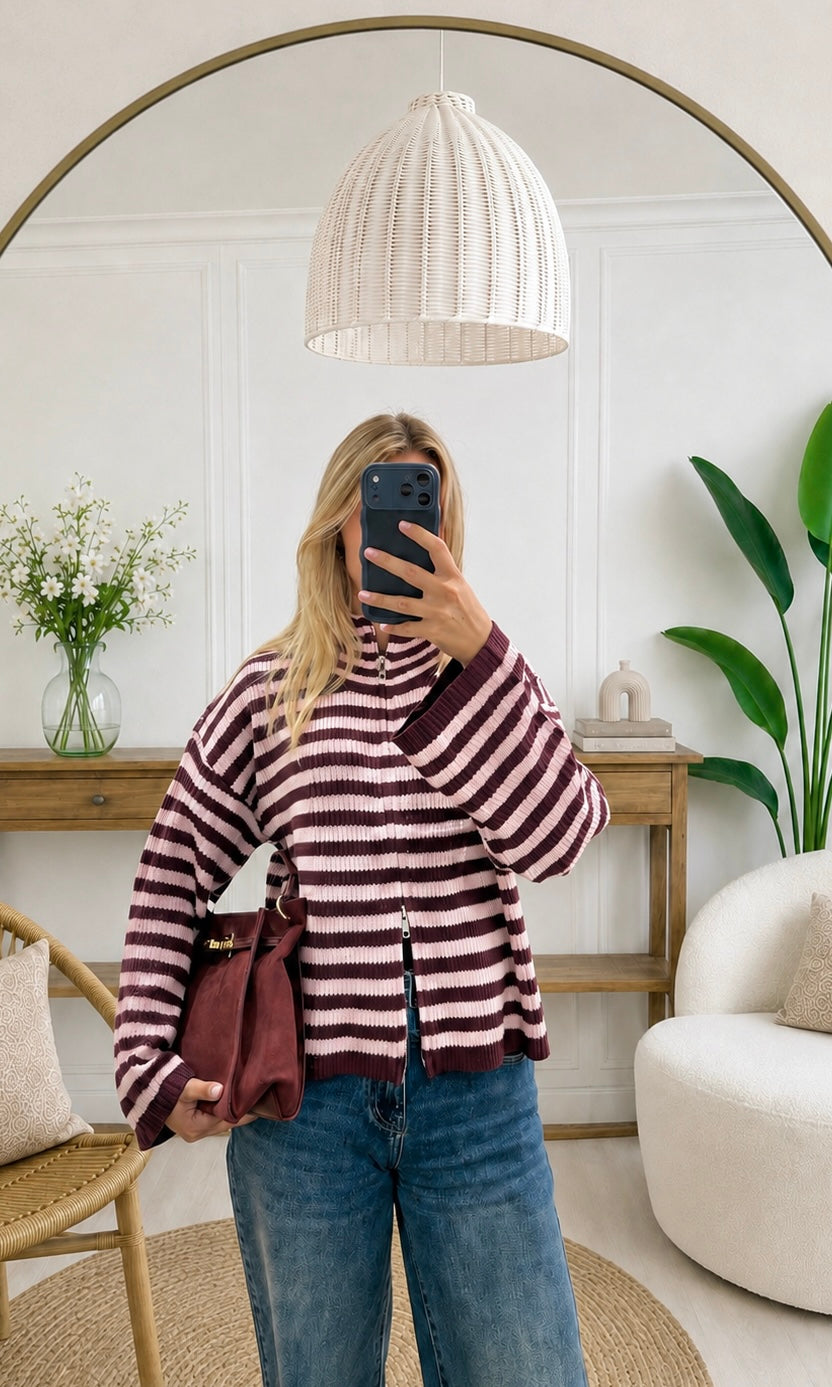 Gilet WENDY - Bordeaux