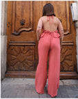 Pantalon AGATHA - Terracotta 🇮🇹