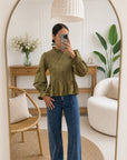 Blouse CORINE - Kaki