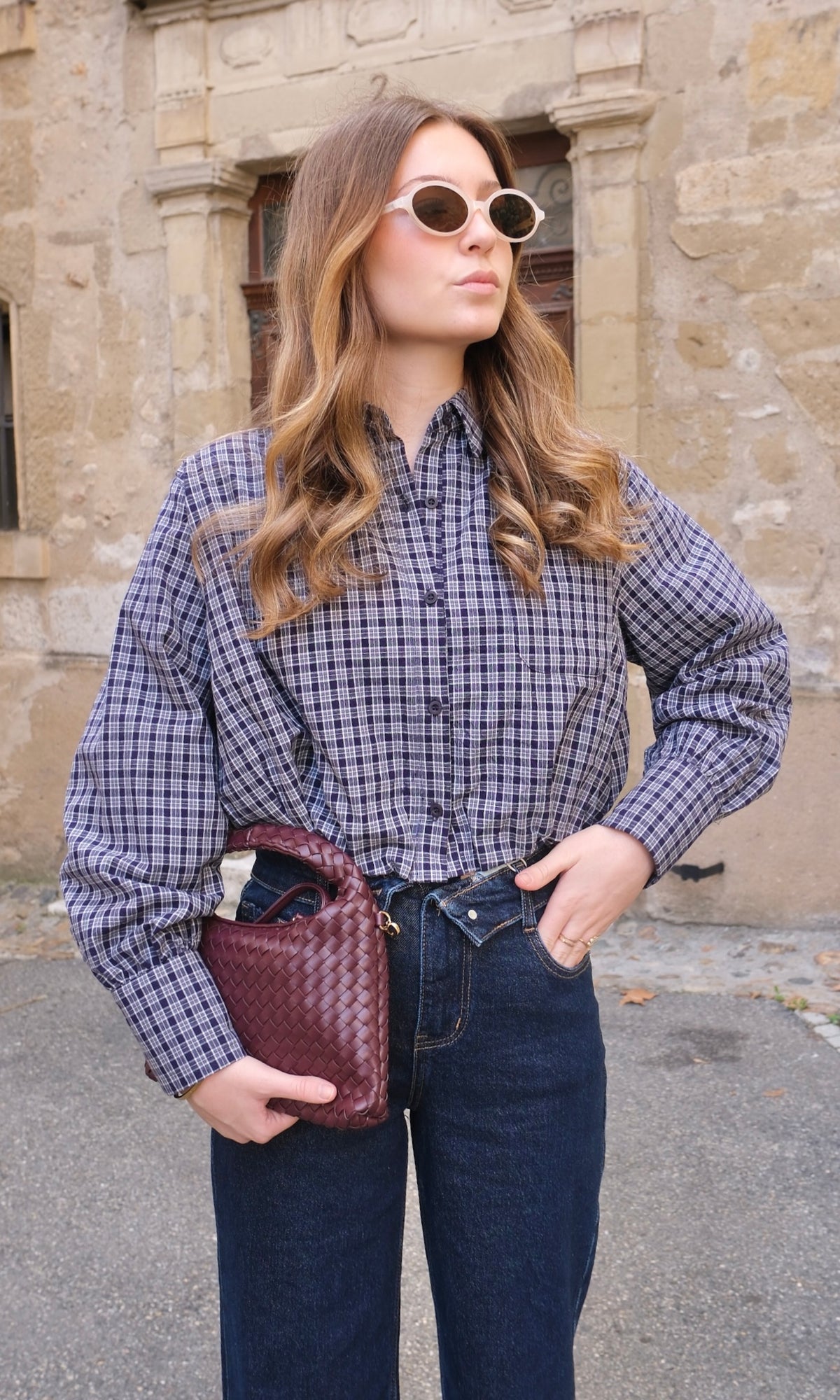 Chemise LISE - Marine