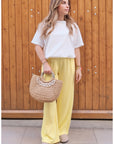 Pantalon LUNA - Jaune 🇮🇹