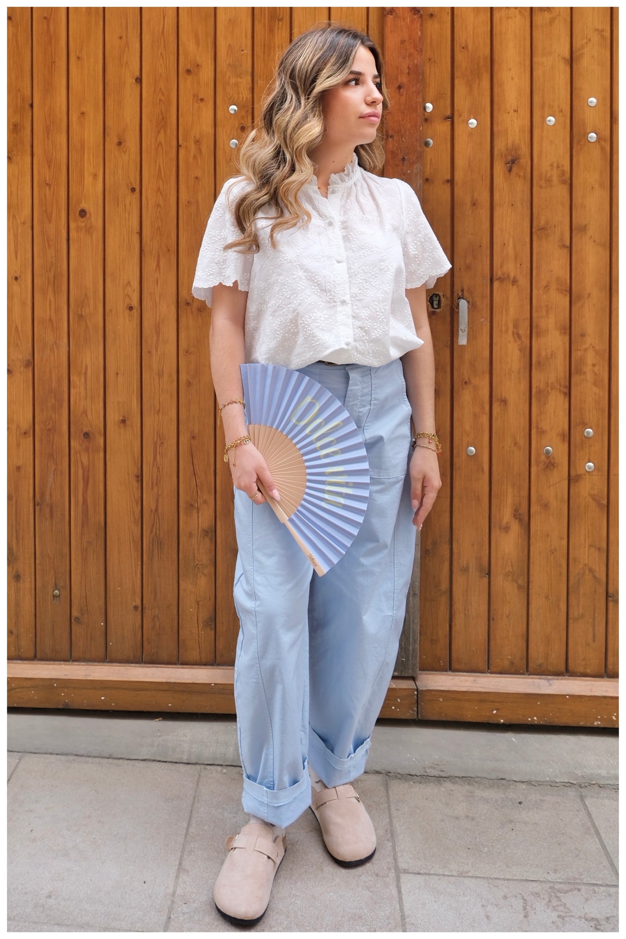 Chemisier CELINE - Blanc