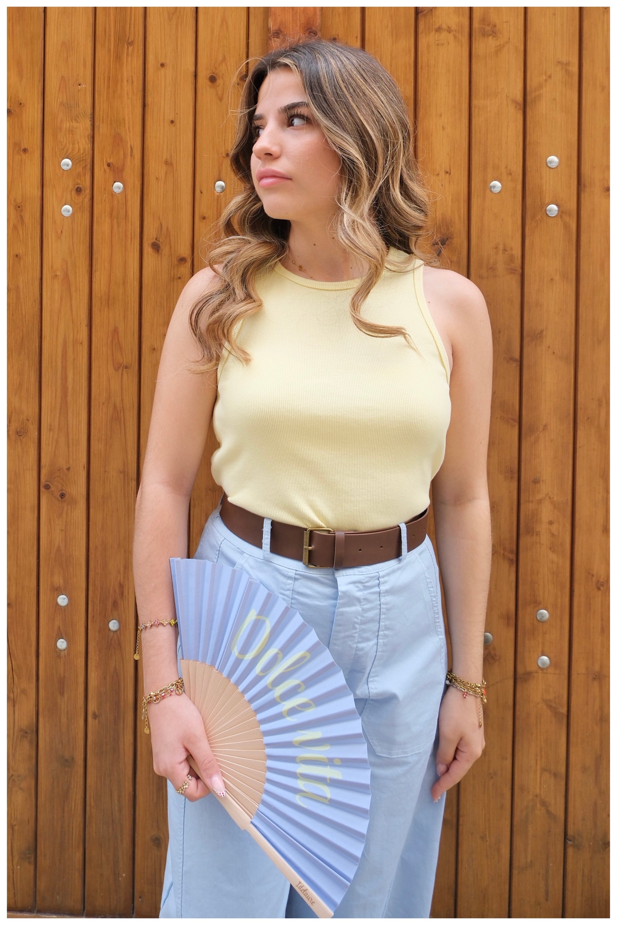 Pantalon LUCIE - Bleu 🇮🇹