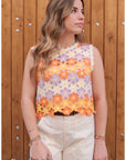 Top LILY - Orange