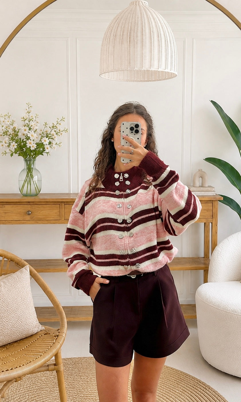 Gilet CALY - Bordeaux
