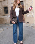 Blazer ARIA - Marron