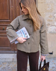 Trench MATHILDE - Kaki