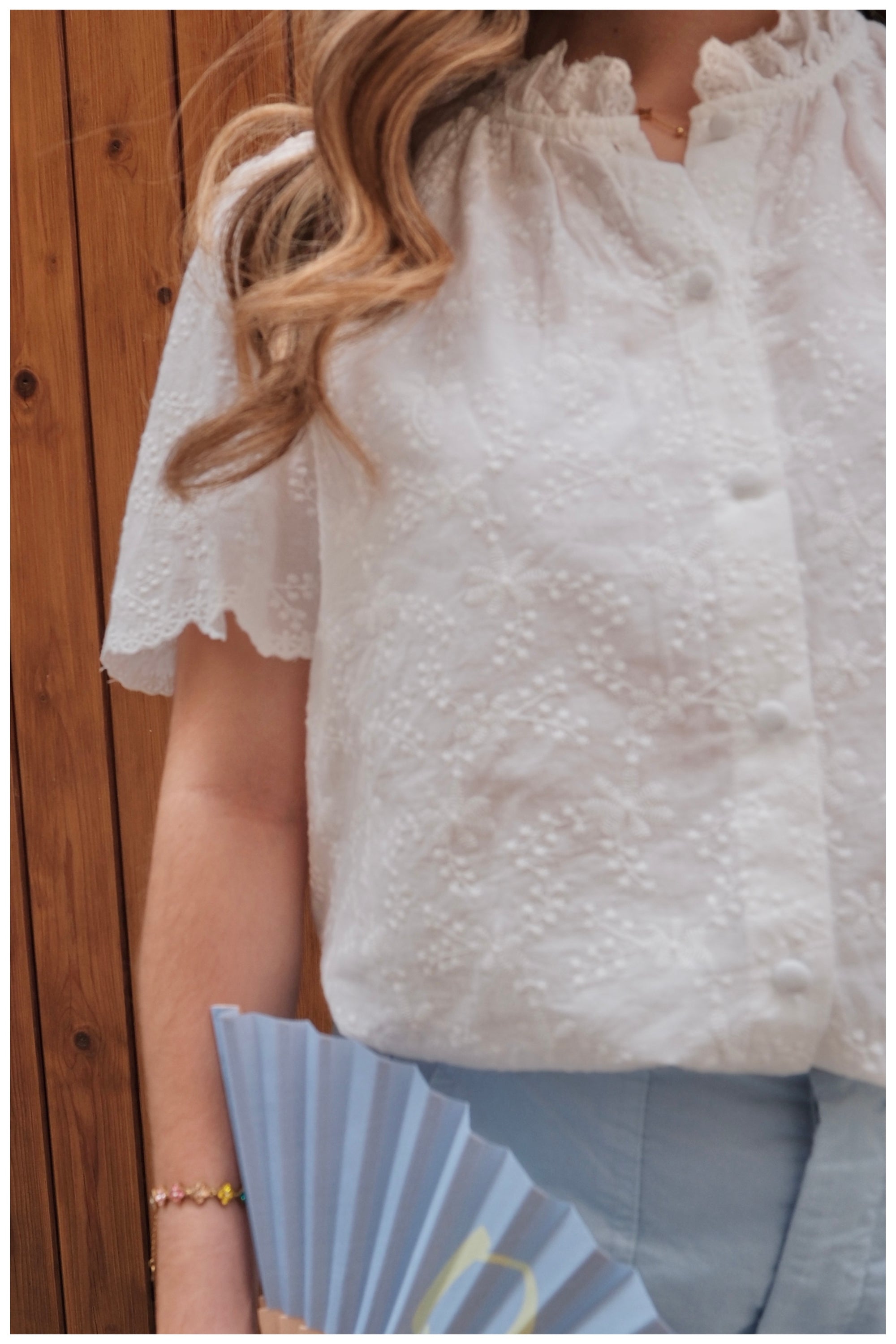 Chemisier CELINE - Blanc