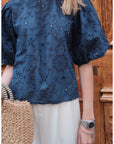 Blouse OLGA - Marine 🇮🇹