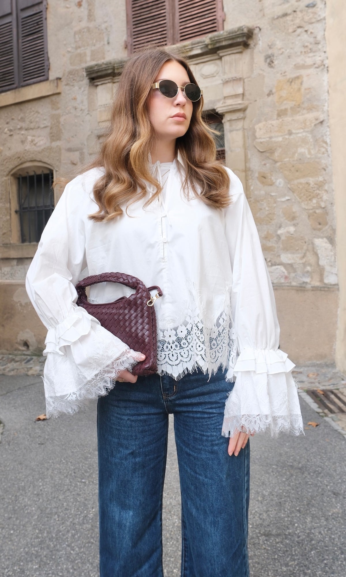 Blouse NAÏA - Blanche