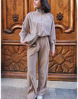 Pantalon LINE - Taupe
