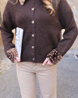Gilet LAURINE - Marron