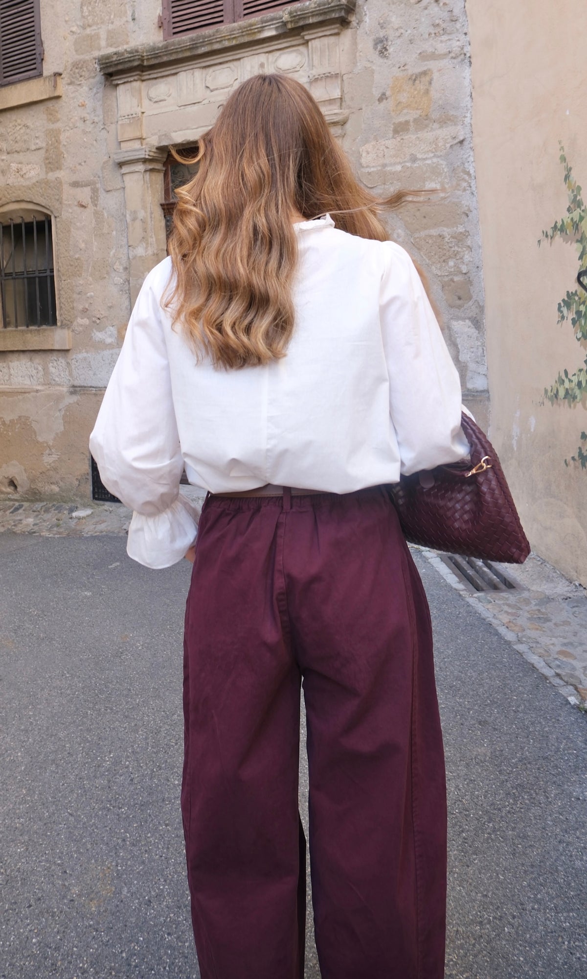 Blouse ARIANE - Blanc