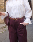 Blouse ARIANE - Blanc