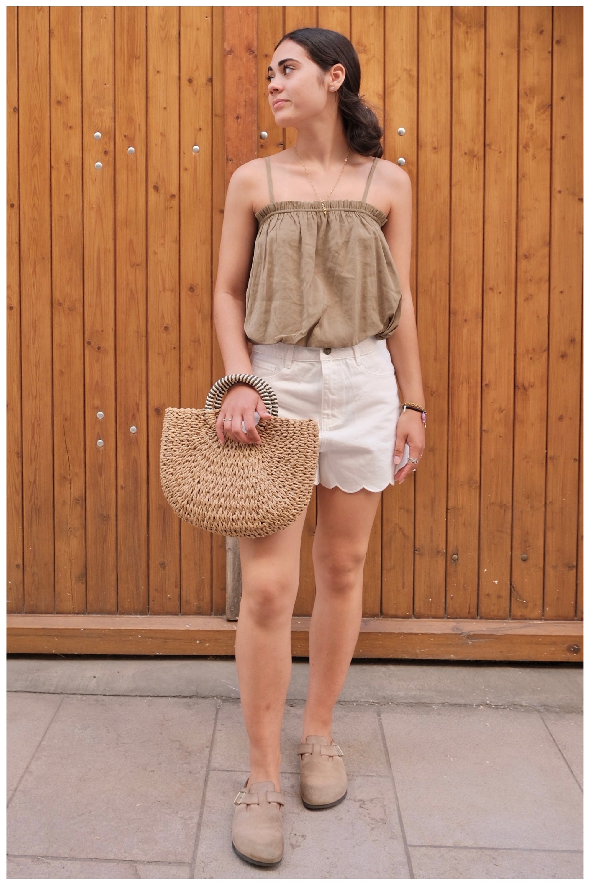 Top HÉLOÏSE - Kaki