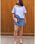 Chemise ANGIE - Bleu