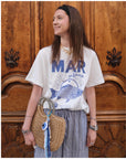 T-shirt POISSON - Blanc