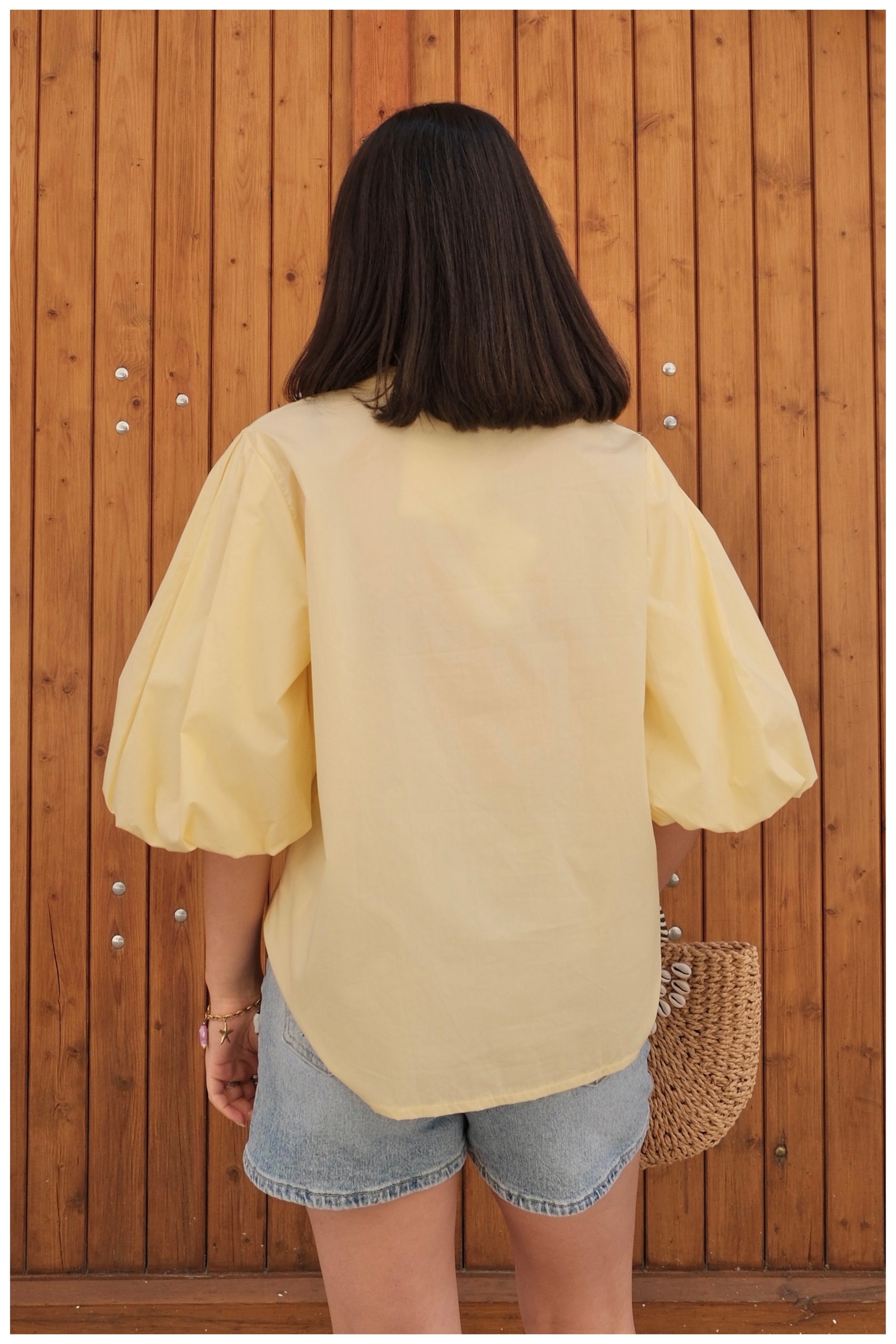 Chemise NINA - Jaune 🇮🇹