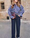 Blouse SELMA - Bleu