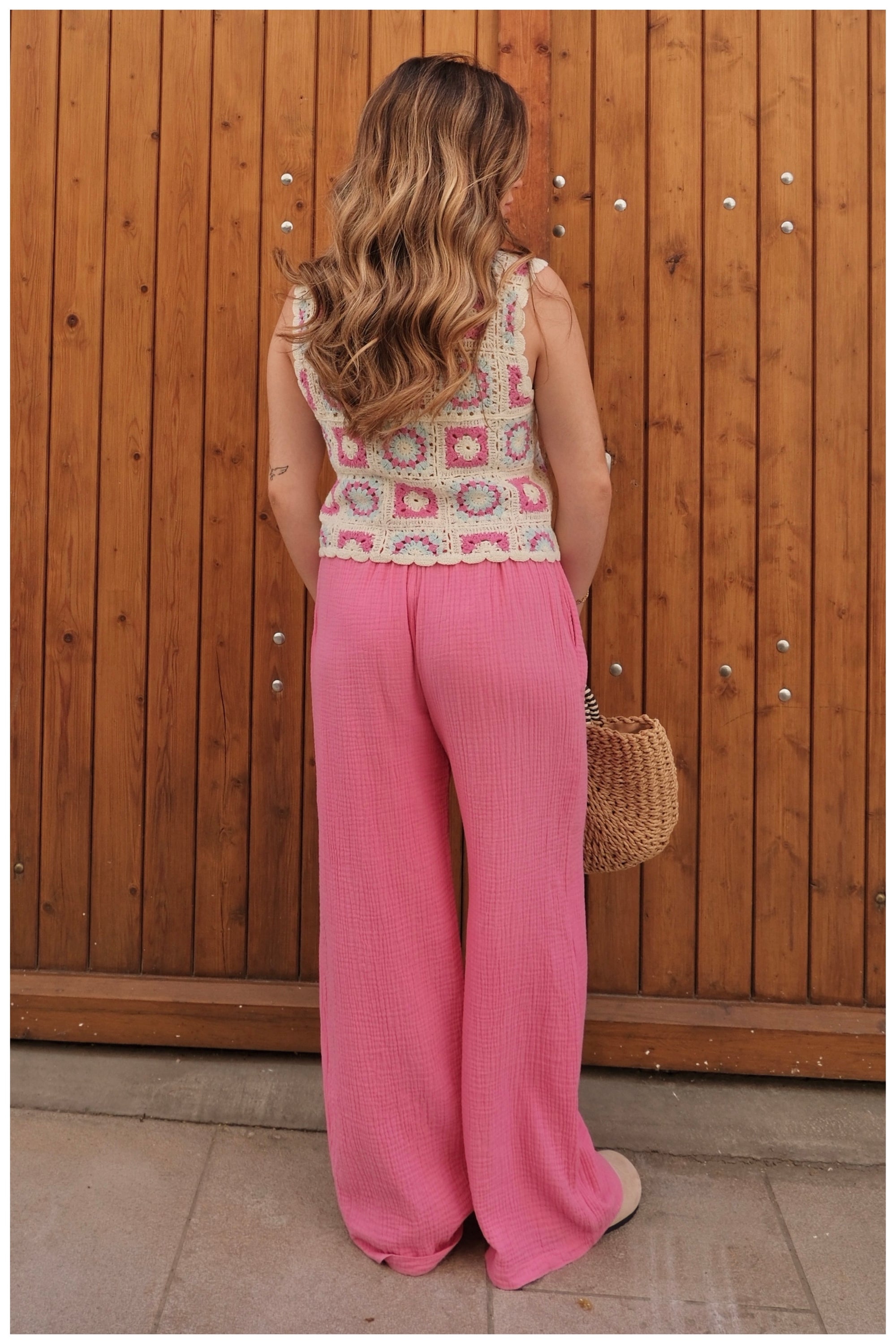 Pantalon LUNA - Fushia 🇮🇹
