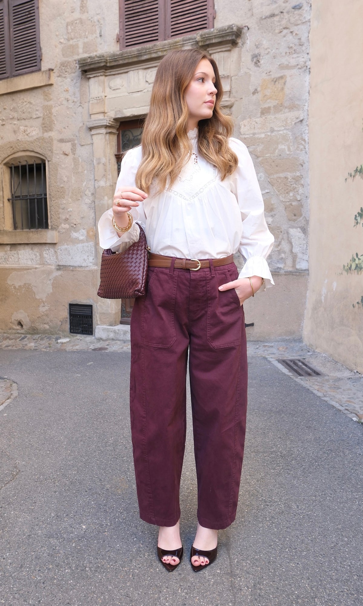 Blouse ARIANE - Blanc
