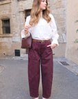 Blouse ARIANE - Blanc