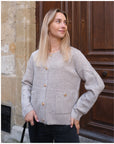 Gilet DORA - Taupe