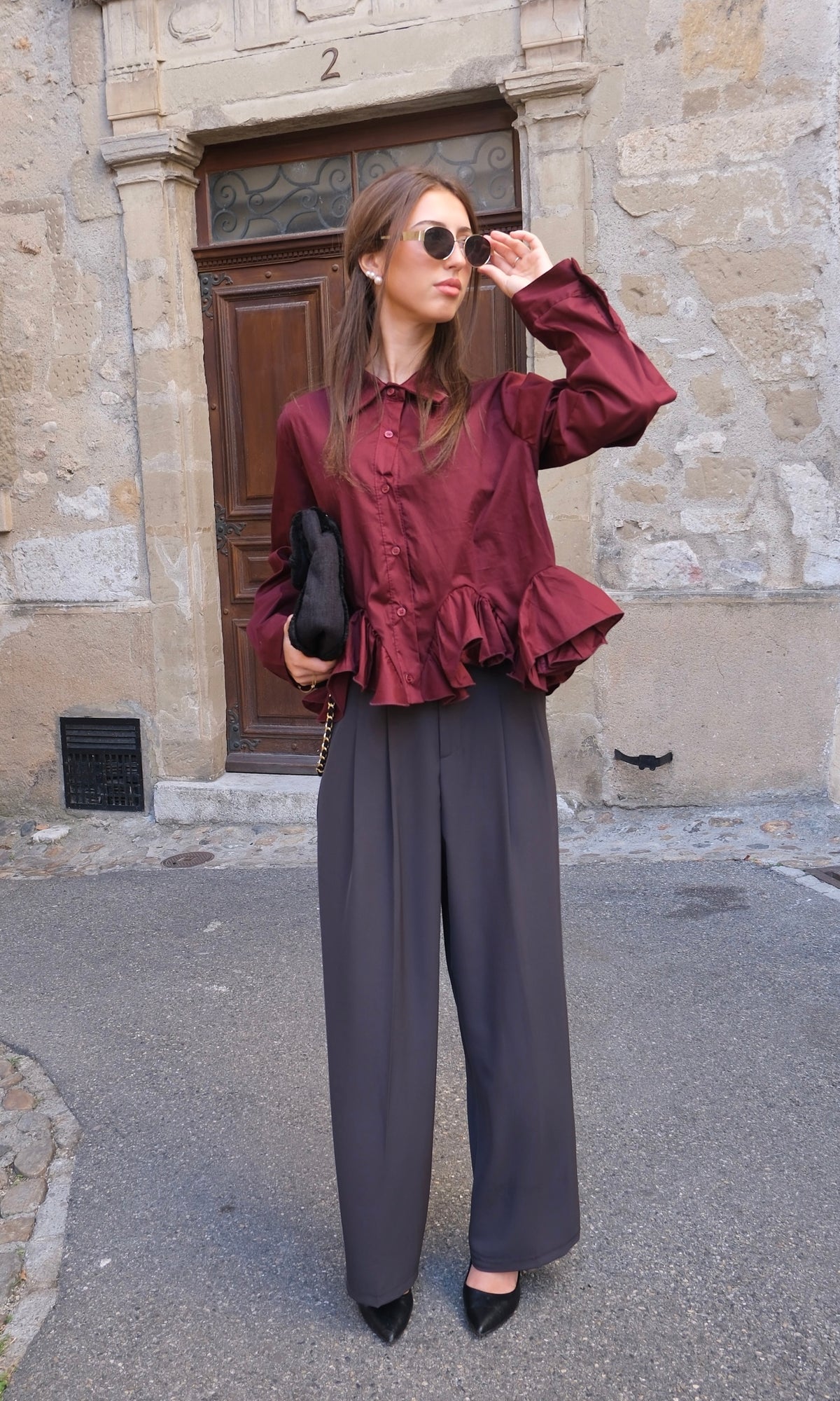 Pantalon LINA - Gris