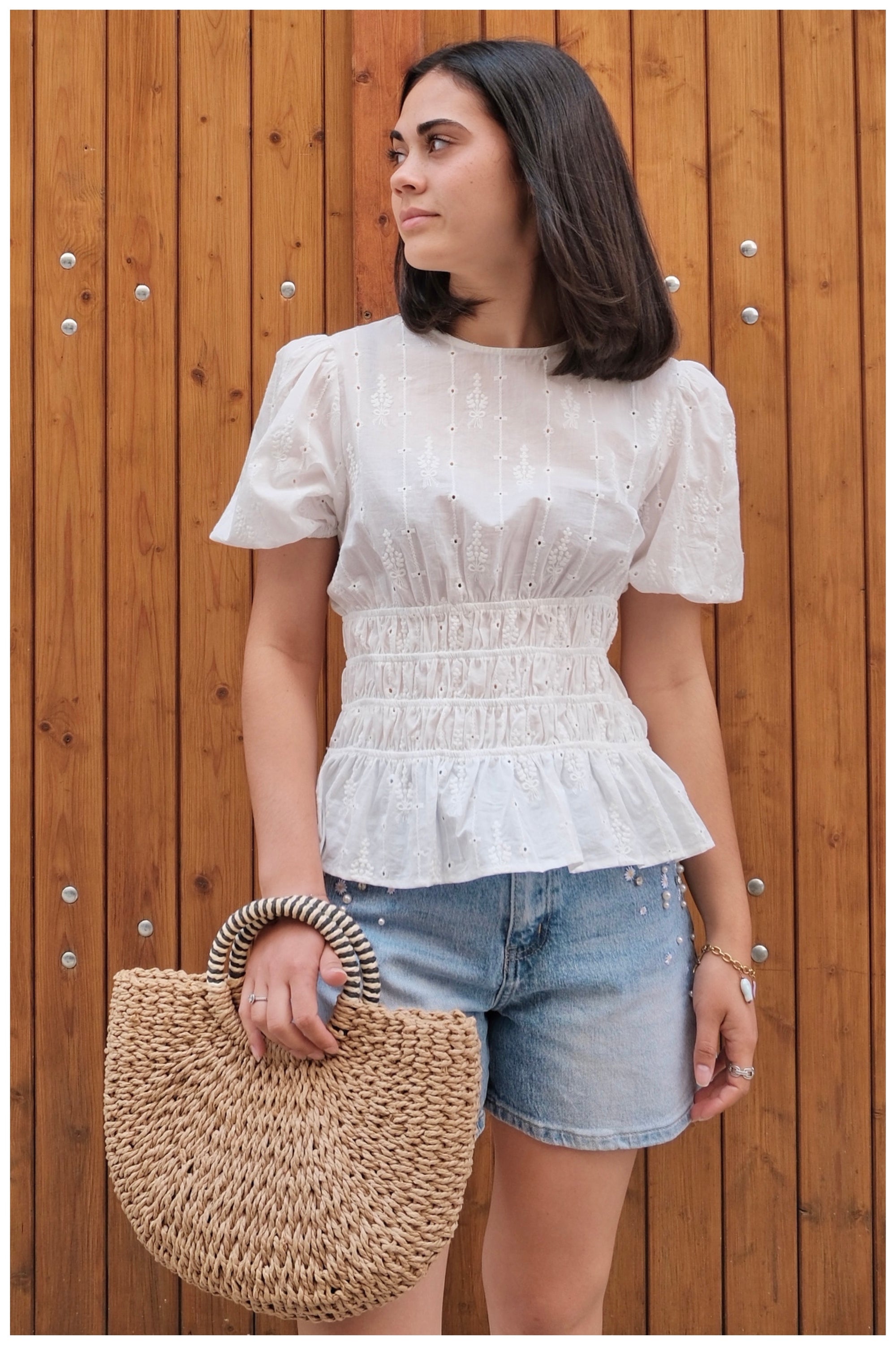 Top LOLA - Blanc