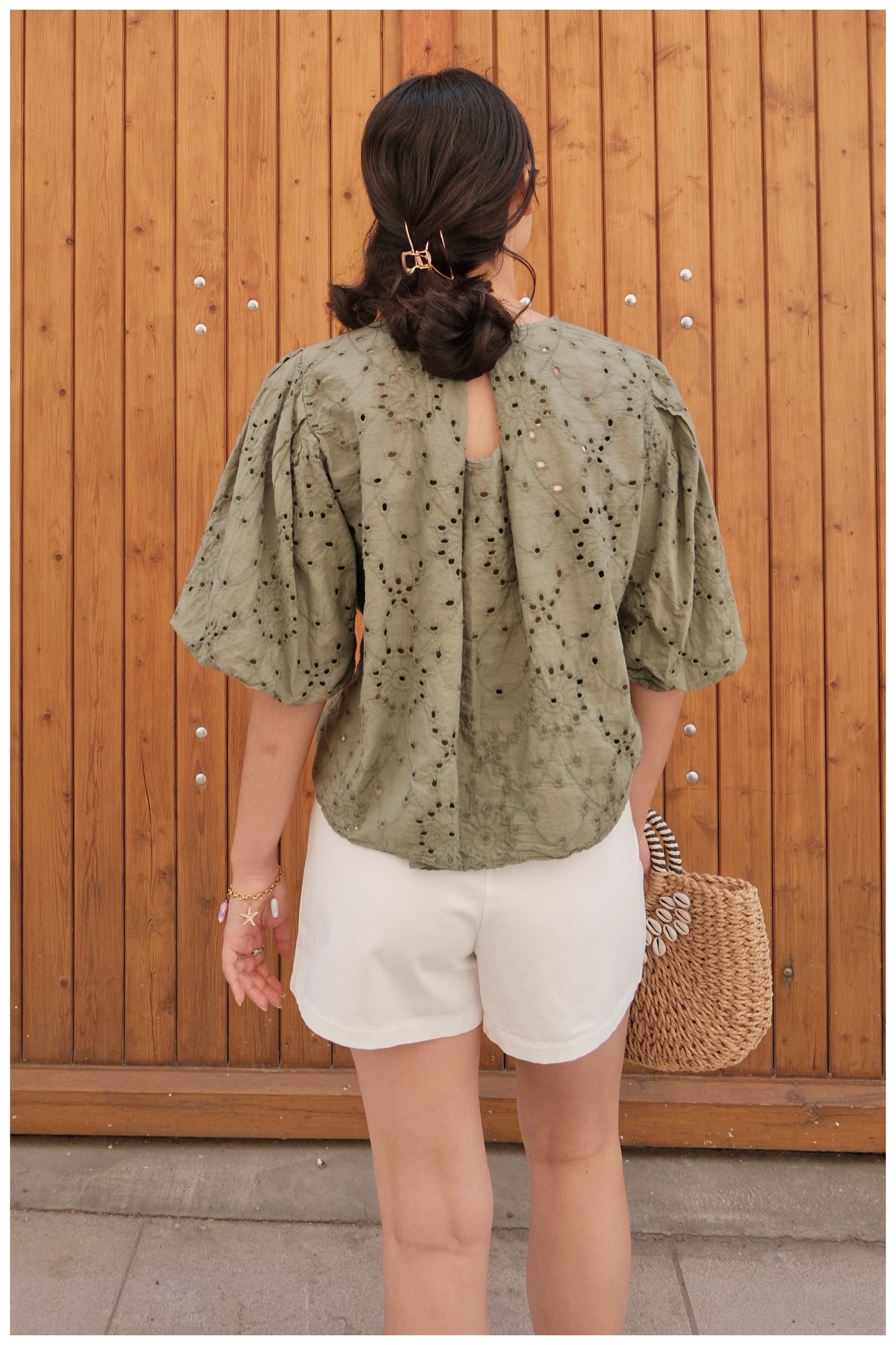 Blouse OLGA - Kaki 🇮🇹