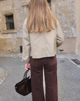 Jeans LIVIA - Marron