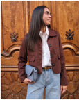 Veste ANNA - Marron