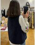 Gilet ADÈLE - Marine