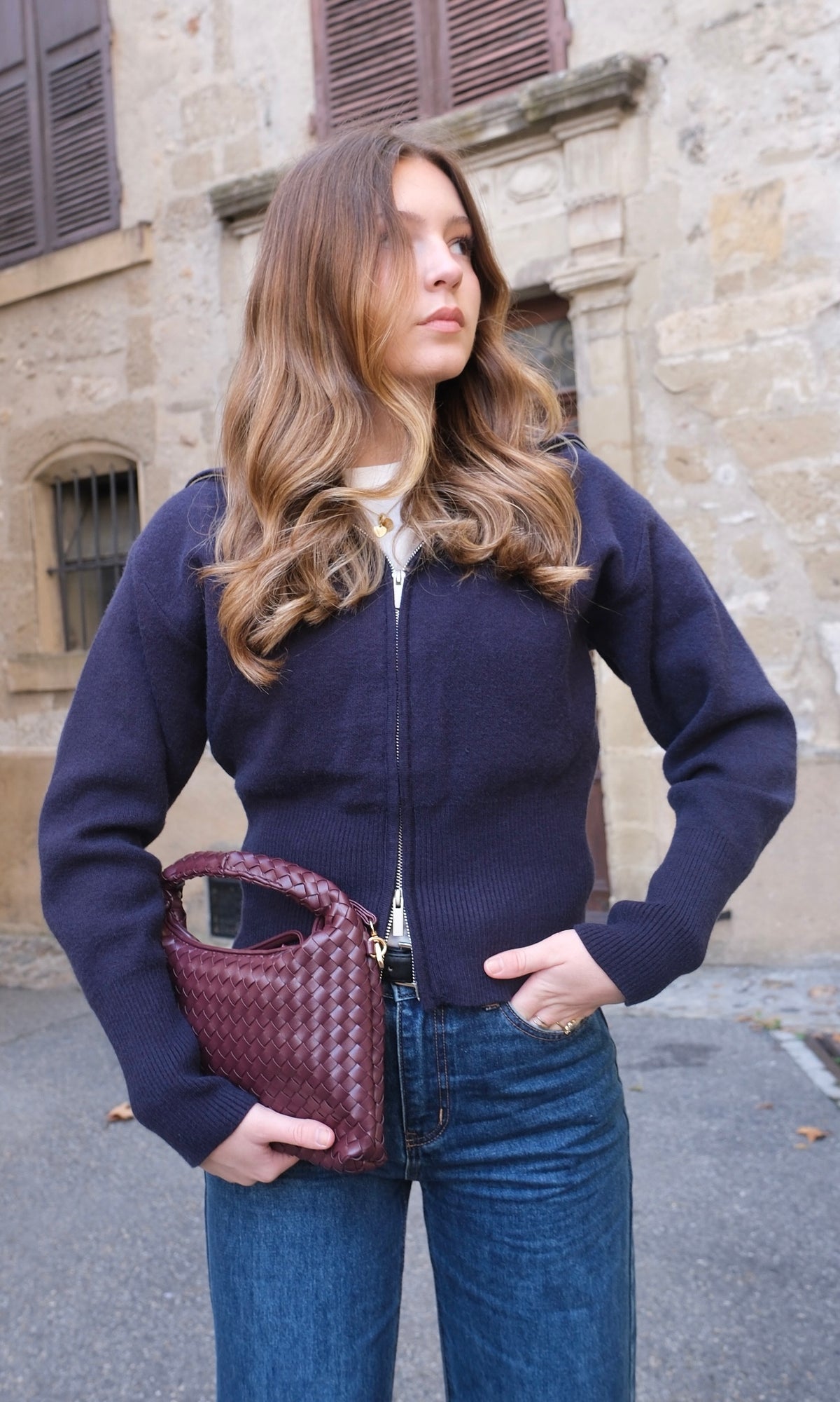 Gilet LOUISA - Marine