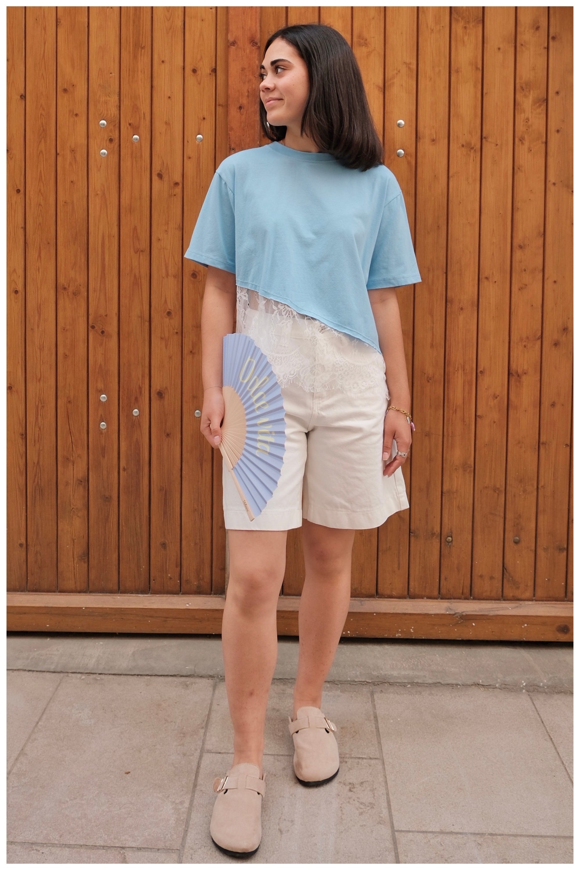 T-shirt TINA - Bleu 🇮🇹