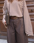 Marinière MARYNA - Marron 🇮🇹