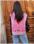 Gilet LE SOLEIL - Rose 🇮🇹